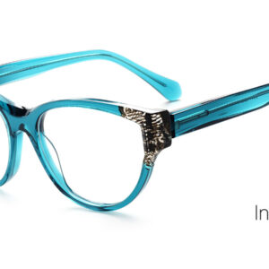 MANTSƐ CATEYE BLUE/BLACK(MEDIUM)