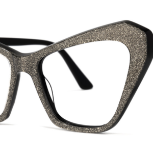 Mantsɛ Cateye Acetate Frame Gray With Anti-Blue Light Lens