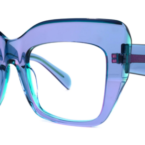 Mantsɛ Acetate Frame Purple With Anti Blue-Light Lens
