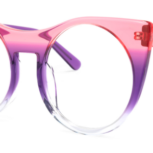Mantsɛ Acetate Frame Purple With Anti-Blue Light Lens