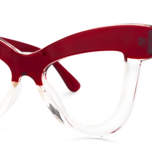 24 Red and Crystal Frame