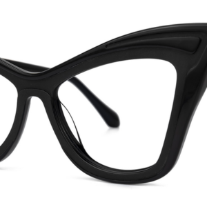 Black Cateye Frame