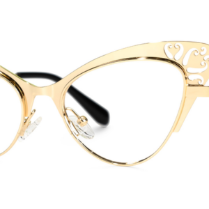 Mantsɛ Acetate Frame Gold and Black