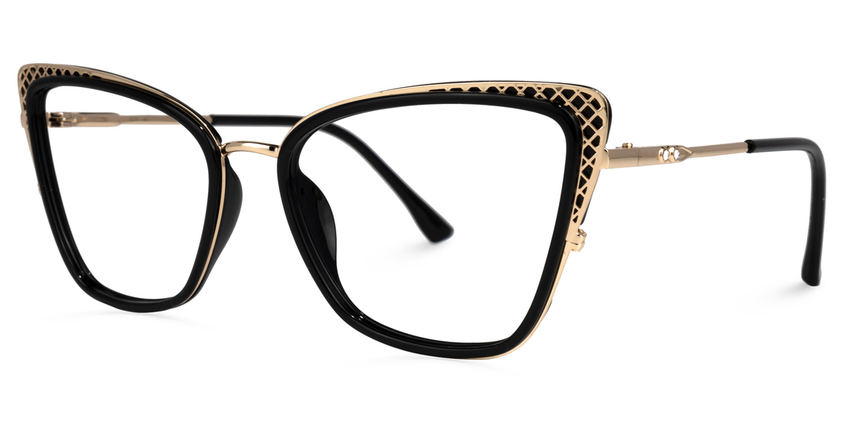 Mantsɛ Acetate Frame Brown and Gold