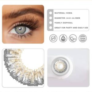 Yearly Colored Cosmetic Lens
